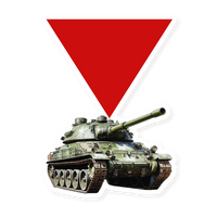 Red Triangle Resistance - Vinyl Sticker
