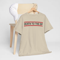 Death to the IDF – Red Bar Protest Tee