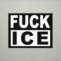 Fuck ICE - Vinyl Sticker