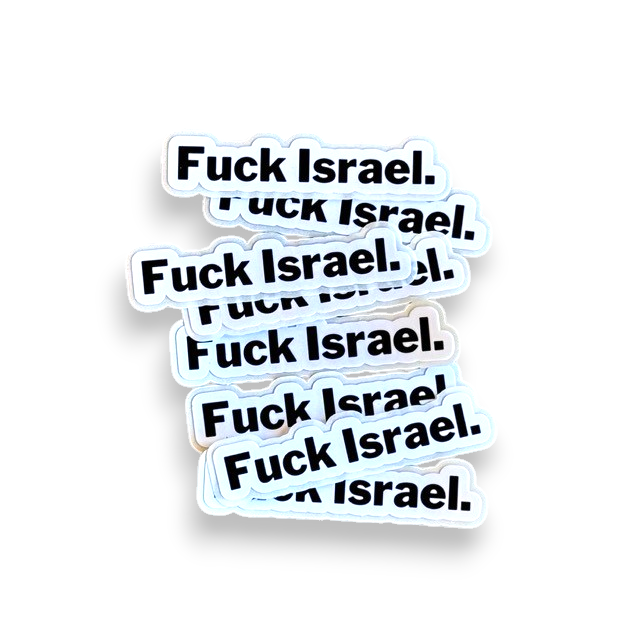Bulk Fuck Israel – Sticker Pack