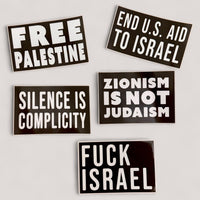 Bold Resistance Sticker Set – 5 Designs