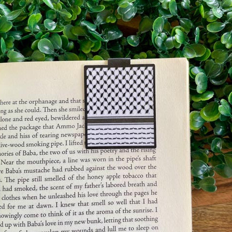 Keffiyeh Magnetic Bookmark