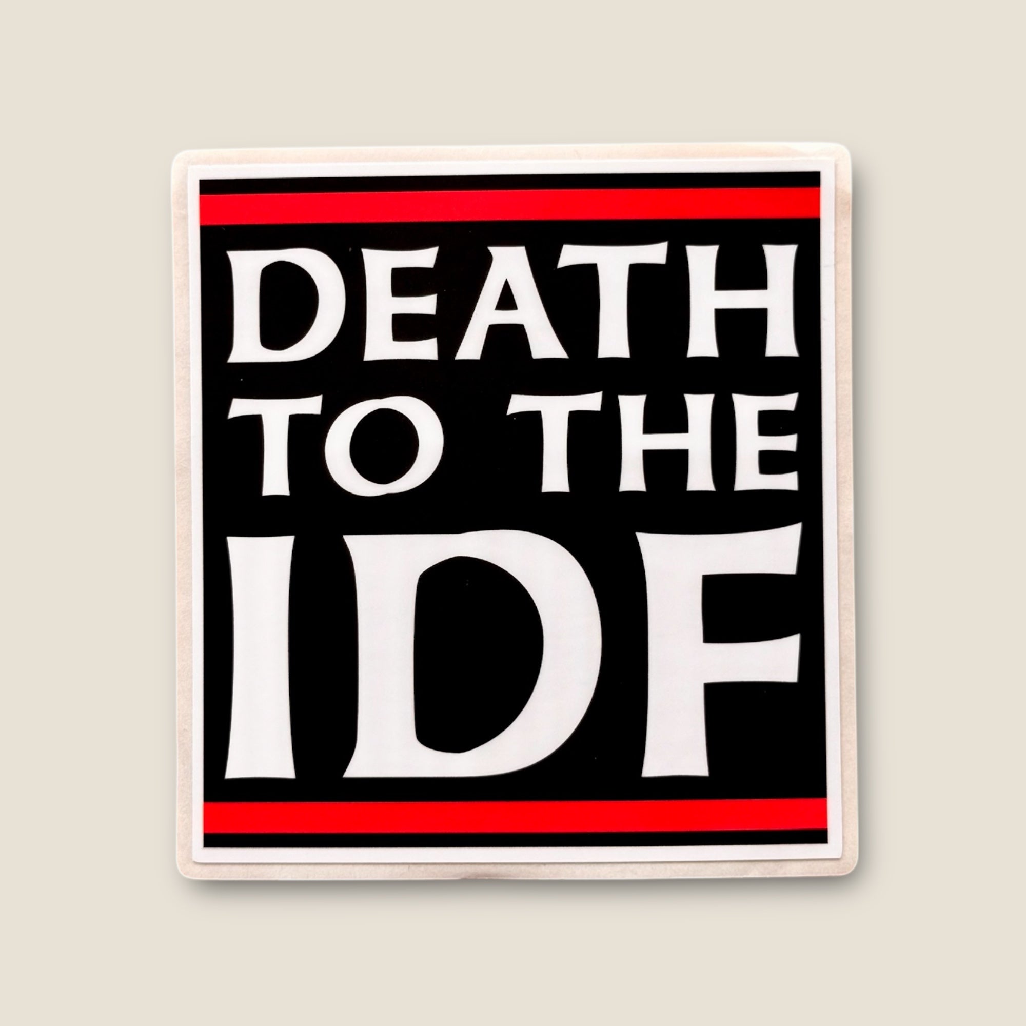 DEATH TO THE IDF - Vinyl Sticker