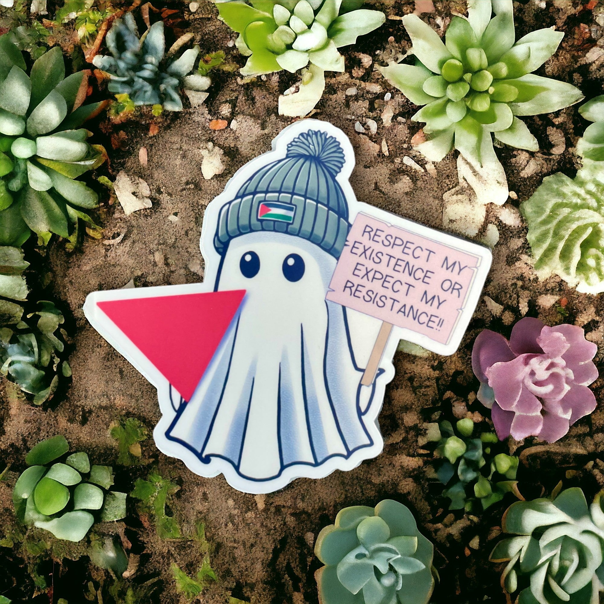 Ghost of Resistance – Sticker
