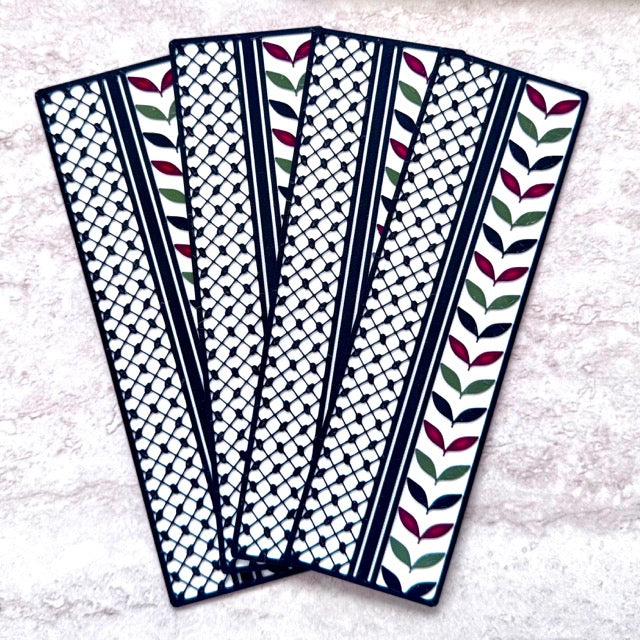 3D Printed Keffiyeh – Bookmark