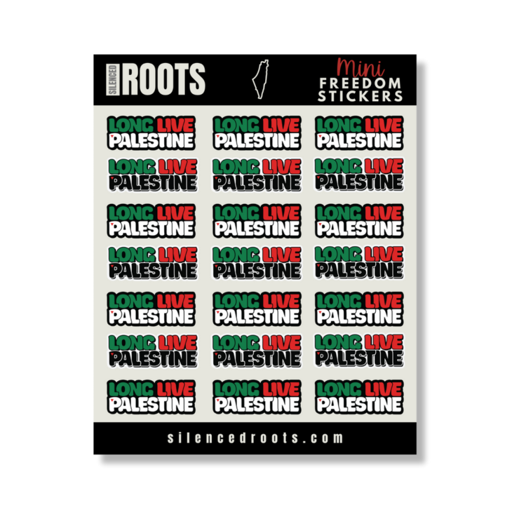 Long Live Palestine – Sticker Sheet