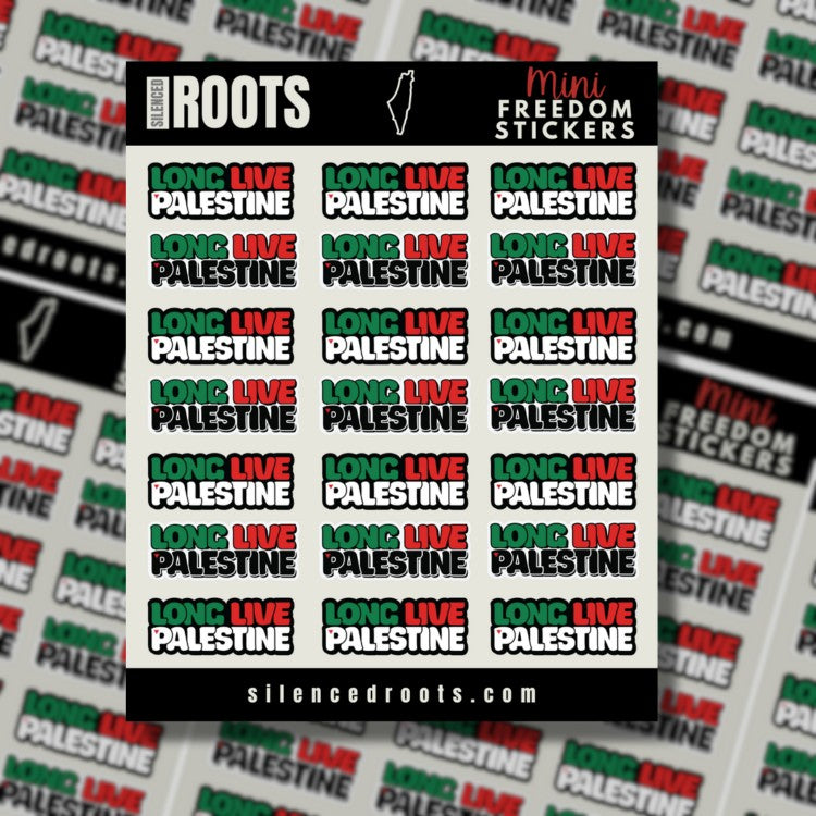 Long Live Palestine – Sticker Sheet